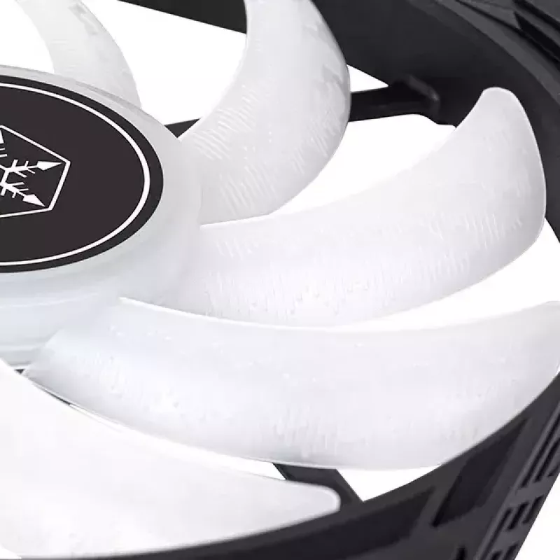 Ventilators Silverstone SST-AS140B-ARGB 14 cm 1700 RPM 33 dB melns