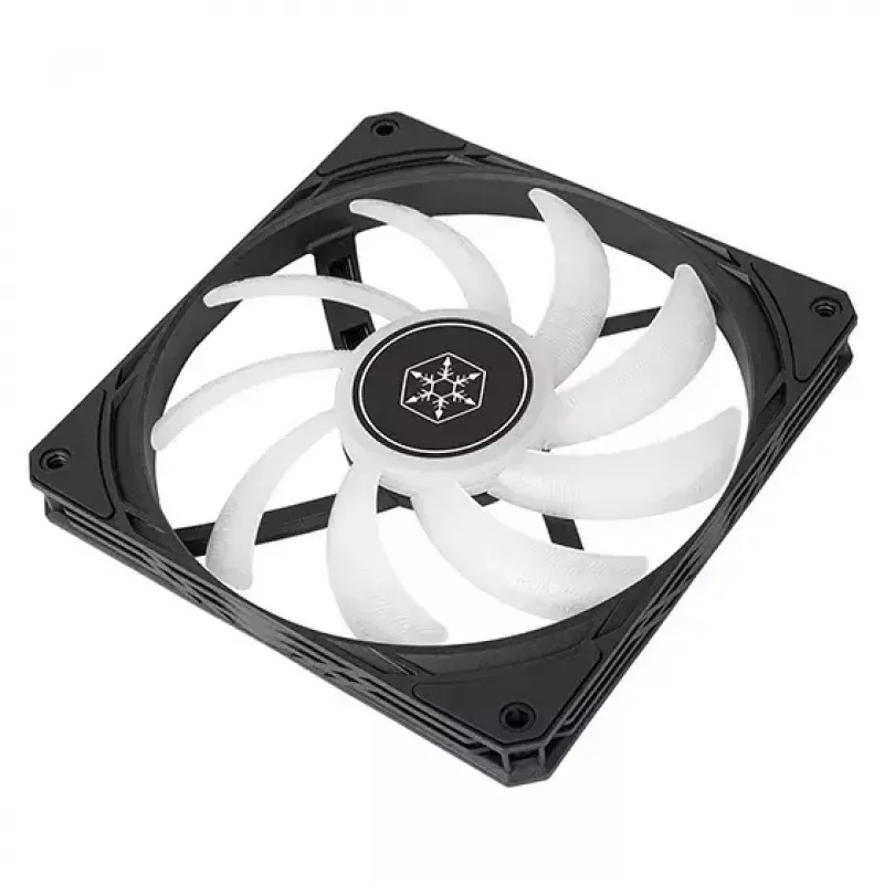 Ventilators Silverstone SST-AS140B-ARGB 14 cm 1700 RPM 33 dB melns