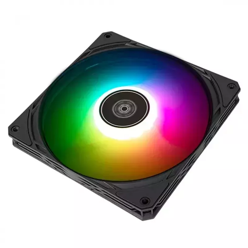 Ventilators Silverstone SST-AS140B-ARGB 14 cm 1700 RPM 33 dB melns
