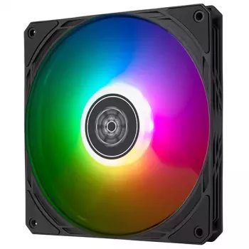 Ventilators Silverstone SST-AS140B-ARGB 14 cm 1700 RPM 33 dB melns