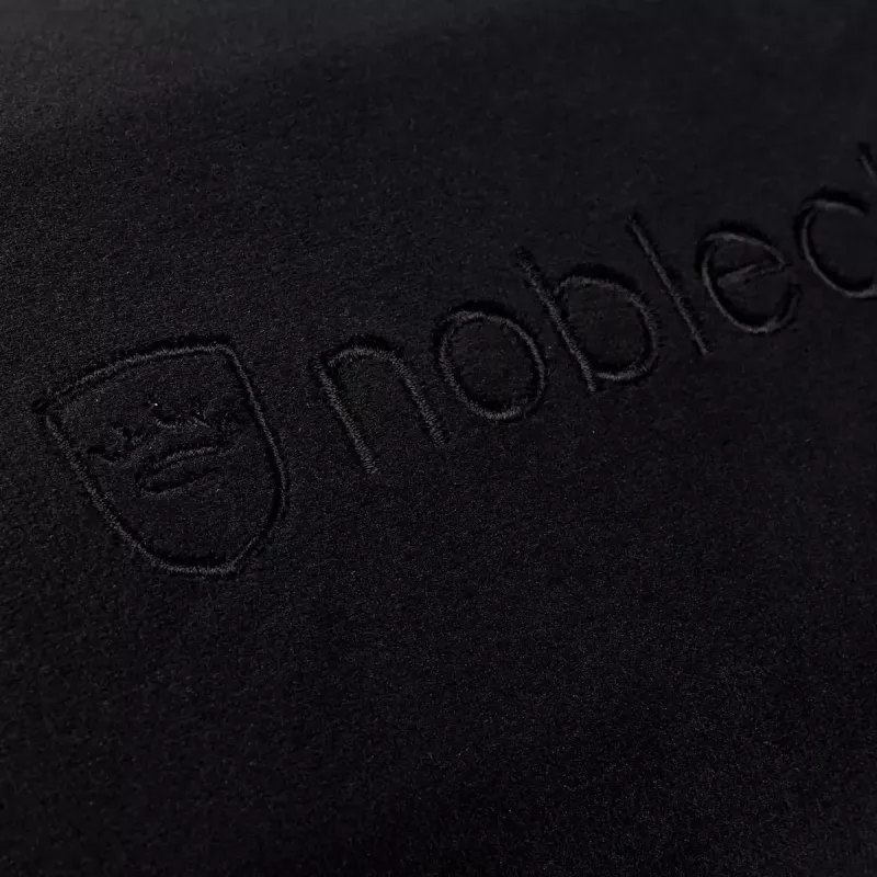 Spilvenu komplekts noblechairs NBL-SP-PST-002 — 2 gab. sēdekļa un jostas atbalsta spilveni, melni