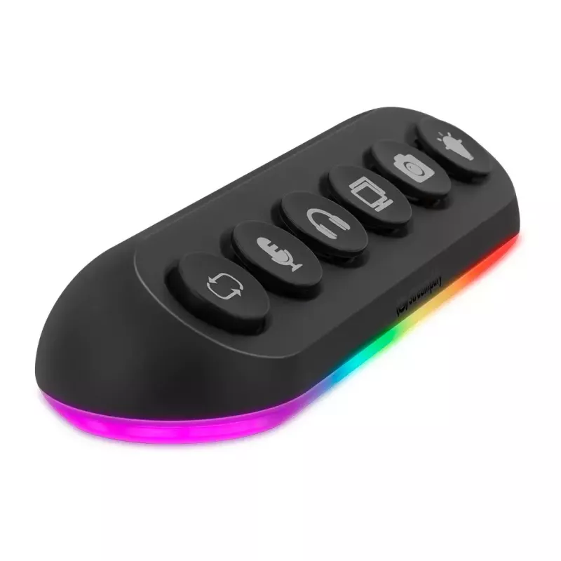 Streamplify HUB DECK 5 melns USB 2.0 USB 3.0 24W 1.8m
