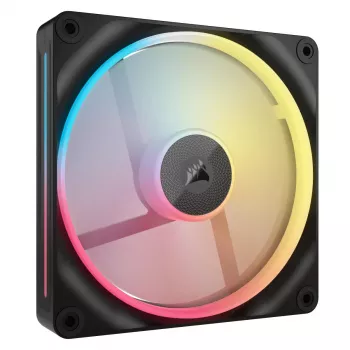 Ventilators Corsair iCUE LINK LX140-R RGB 14 cm Melns 2000 RPM 3.55 mmH2O