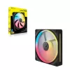Ventilators Corsair iCUE LINK LX140-R RGB 14 cm Melns 2000 RPM 3.55 mmH2O