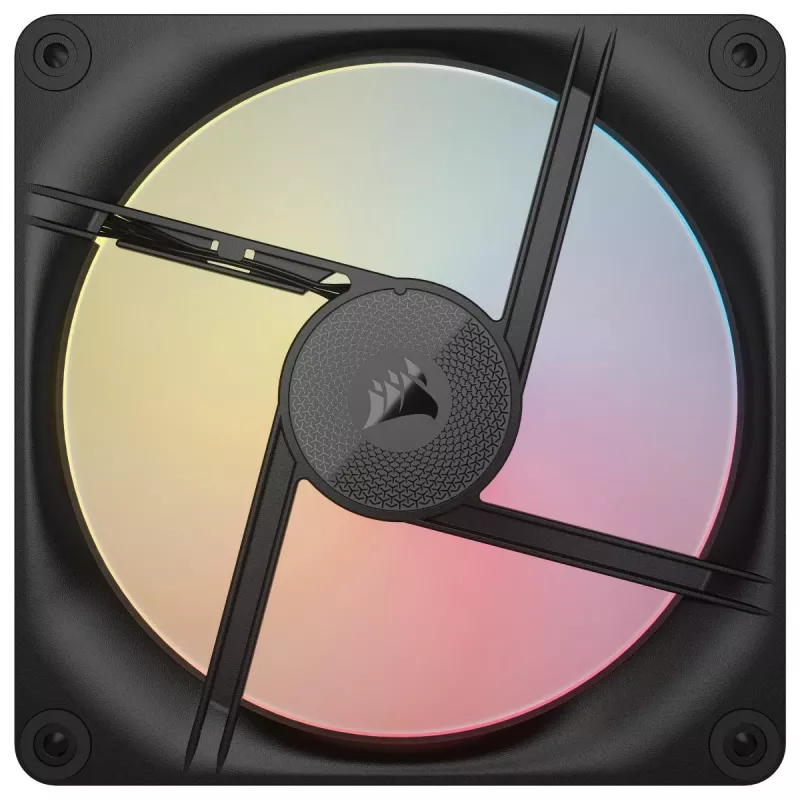 Ventilators Corsair iCUE LINK LX140-R RGB 14 cm Melns 2000 RPM 3.55 mmH2O