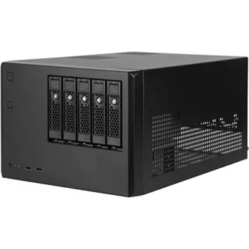Datora korpuss SilverStone SST-CS351 Tower Case ATX melns