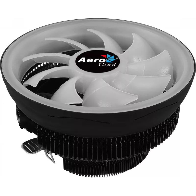 Aerocool Core Plus procesora dzesētājs 13,6 cm, melns, balts