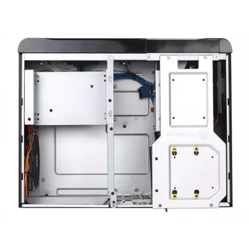 PC korpuss Silverstone GD06B Desktop Melns