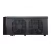 PC korpuss Silverstone GD06B Desktop Melns