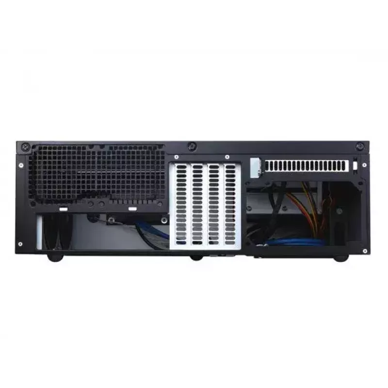 PC korpuss Silverstone GD06B Desktop Melns