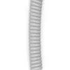 Spolēts USB kabelis GLORIOUS GMMK Ghost balta (GLO-KB-ACC-CBL-COIL-GWHT) – spolēts tastatūras kabelis, Ghost balta krāsa