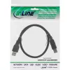 USB 3.2 Gen.1 kabelis Tipa A kontaktdakša / Tipa B kontaktdakša InLine 35320 2m melns