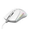 Glorious Gaming Glorious Model O 2 Mini - Matēti balta, Labās rokas, Optiskā, USB Type-A, 26000 DPI, Balta