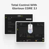 Glorious Gaming Glorious Model O 2 Mini - Matēti balta, Labās rokas, Optiskā, USB Type-A, 26000 DPI, Balta