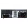 PC case SILVERSTONE Grandia GD05 HTPC Melns — Mini‑ITX/DTX/Micro‑ATX, 2×3.5 collu + 2×2.5 collu, 1×5.25 collu, 3×120 mm sānu ventilatori, USB 3.0