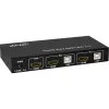 InLine 2x1 HDMI KVM slēdzis, 2x1, HDMI 4K2K, USB 2.0 centrmezgls, ar audio