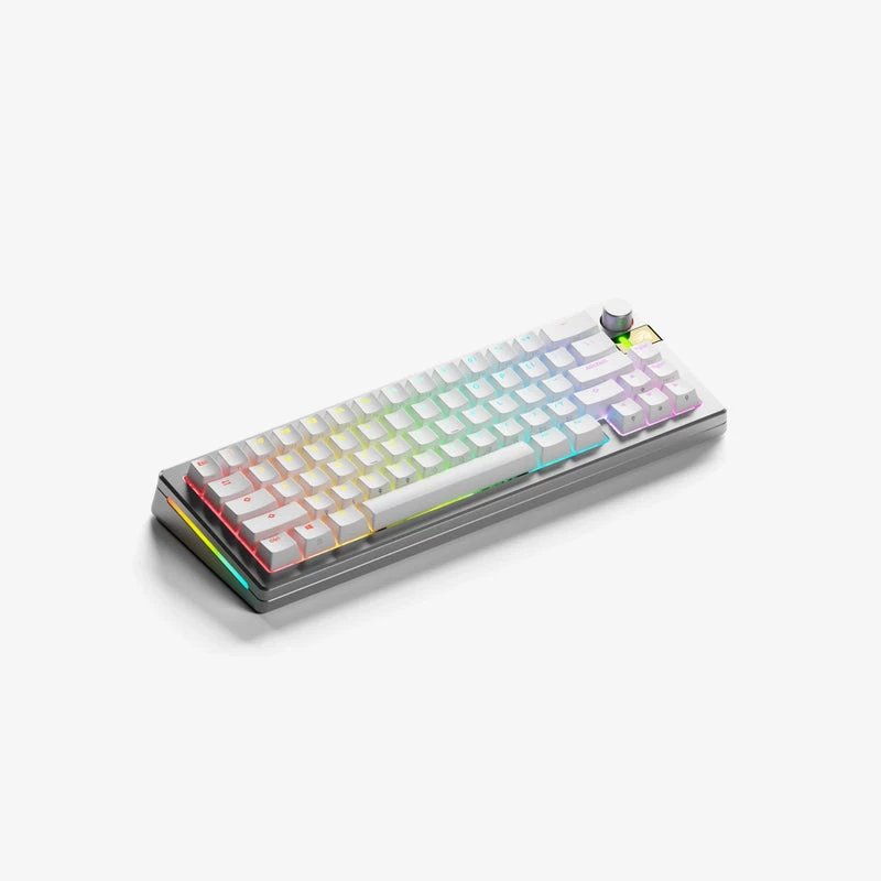 Glorious Gaming GMMK 3 PRO HE 65% iepriekš salikta bezvadu sudraba - US
