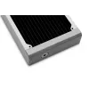 Radiators EKWB — misiņš/varš/nerūsējošais tērauds balts 145×325×44 mm