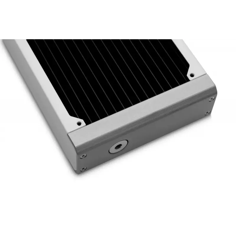 Radiators EKWB — misiņš/varš/nerūsējošais tērauds balts 145×325×44 mm