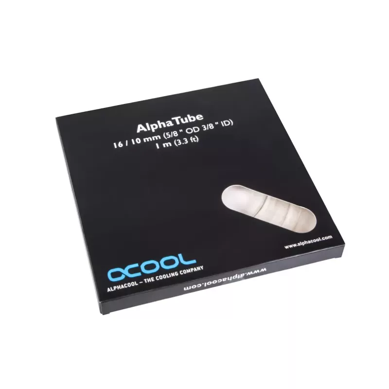 Caurule Alphacool 17496 caurspīdīgs PVC 1,6 cm diametrs 100 cm garums