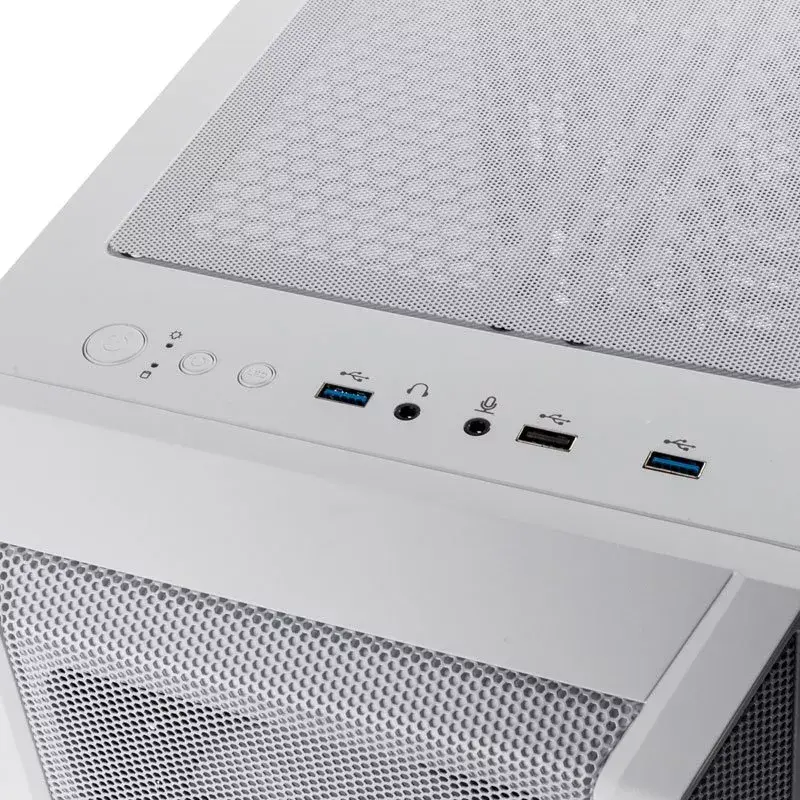 PC Case Kolink Citadel Mesh RGB Micro Tower balta