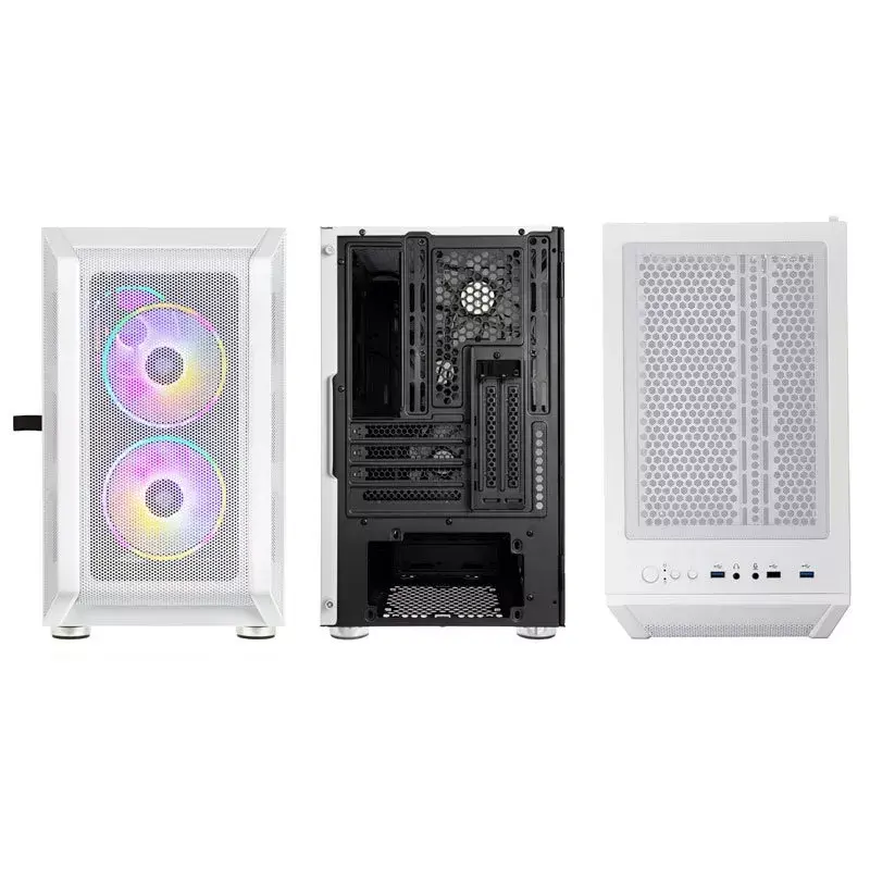 PC Case Kolink Citadel Mesh RGB Micro Tower balta