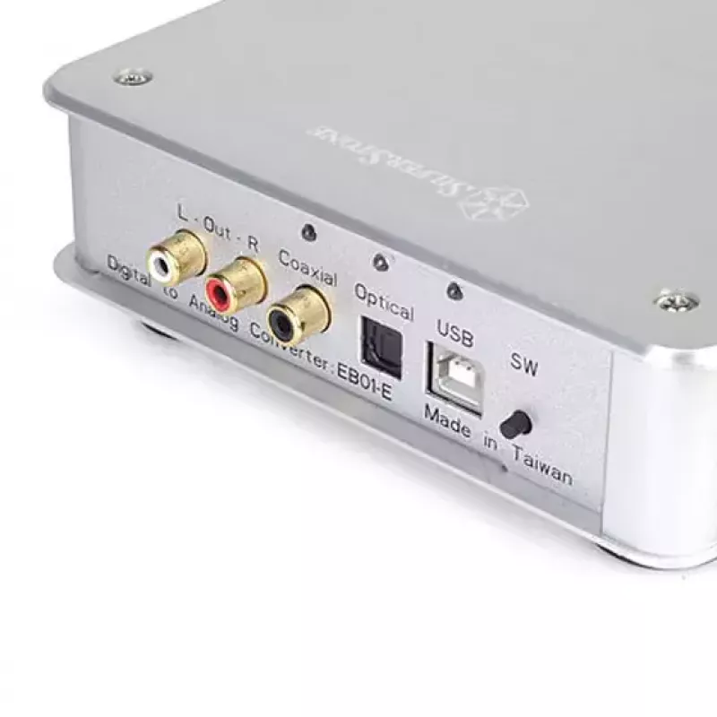 Audio saskarne Silverstone EB01-E Silver