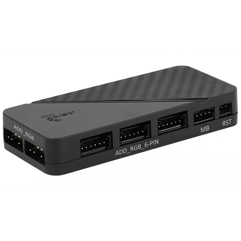 Aerocool Saturn 12F Pro ARGB korpusa ventilatori, 3 gab. komplekts ar kontrolieri, 120 mm