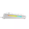 Mehāniskā spēļu tastatūra GLORIOUS GMMK 3 PRO 75% vadu USB QWERTY RGB sudraba (ASV)