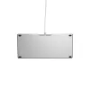 Mehāniskā spēļu tastatūra GLORIOUS GMMK 3 PRO 75% vadu USB QWERTY RGB sudraba (ASV)