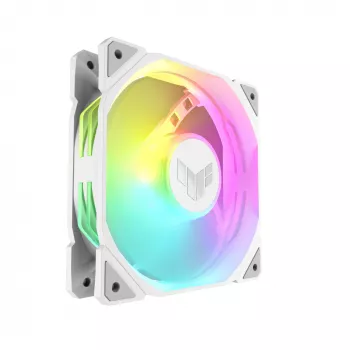ASUS TUF GAMING TR120 ARGB 1gb. Balts Datora korpusa gaisa dzesētājs 12 cm