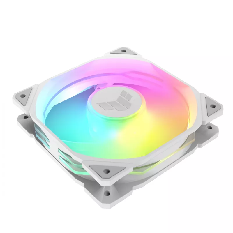 ASUS TUF GAMING TR120 ARGB 1gb. Balts Datora korpusa gaisa dzesētājs 12 cm
