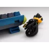 “Ducky One 3 Daybreak Mini” tastatūra, spēlēm, USB, vācu, melna, zila, zaļa