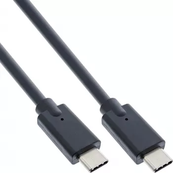 USB 3.2 Gen.2x2 kabelis InLine 35704A 1,5 m USB-C vīr./vīr. melns