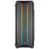 Aerocool SKYLINEV2BK PC ATX Case Dual Front Panel LED ARGB Fan ARGB 12cm Melns