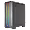 Aerocool SKYLINEV2BK PC ATX Case Dual Front Panel LED ARGB Fan ARGB 12cm Melns