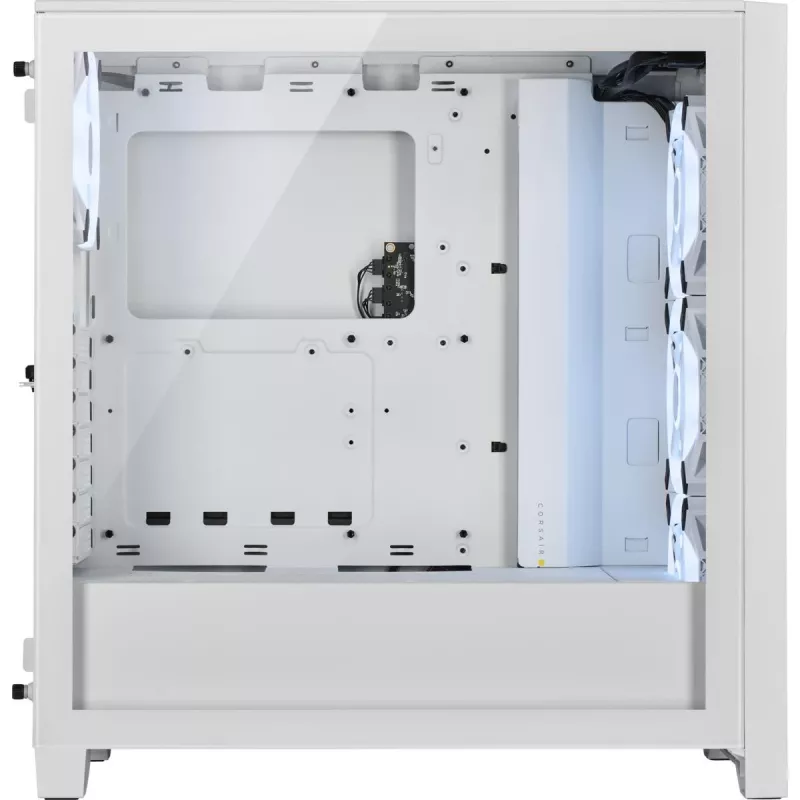 CORSAIR Midi Tower Case - Icue 4000d RGB balta