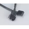 4-pin PWM un 3-pin ventilatoru kabelis Akasa AK-CBFA01-30