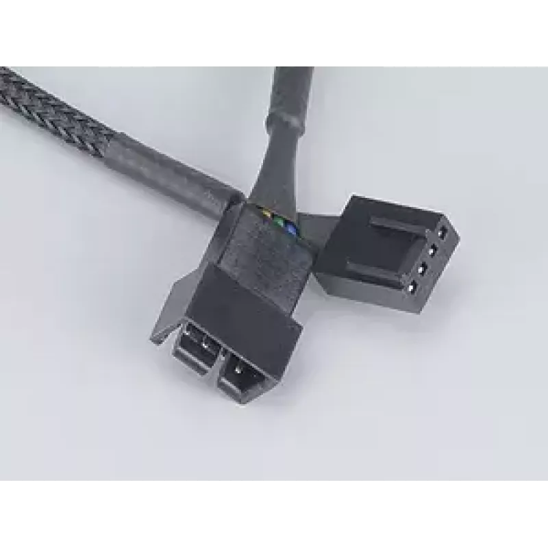 4-pin PWM un 3-pin ventilatoru kabelis Akasa AK-CBFA01-30