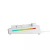 Mehāniskā spēļu tastatūra GLORIOUS GMMK 3 65% balta — vadu USB, RGB, QWERTY (US)