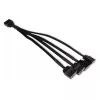 RGB sadalītāja kabelis Alphacool 18710 Melns Plastic