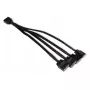 RGB sadalītāja kabelis Alphacool 18710 Melns Plastic