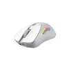 Glorious Gaming Glorious Model D 2 Wireless — matēta balta, labās rokas, RF bezvadu, 19000 DPI, balta