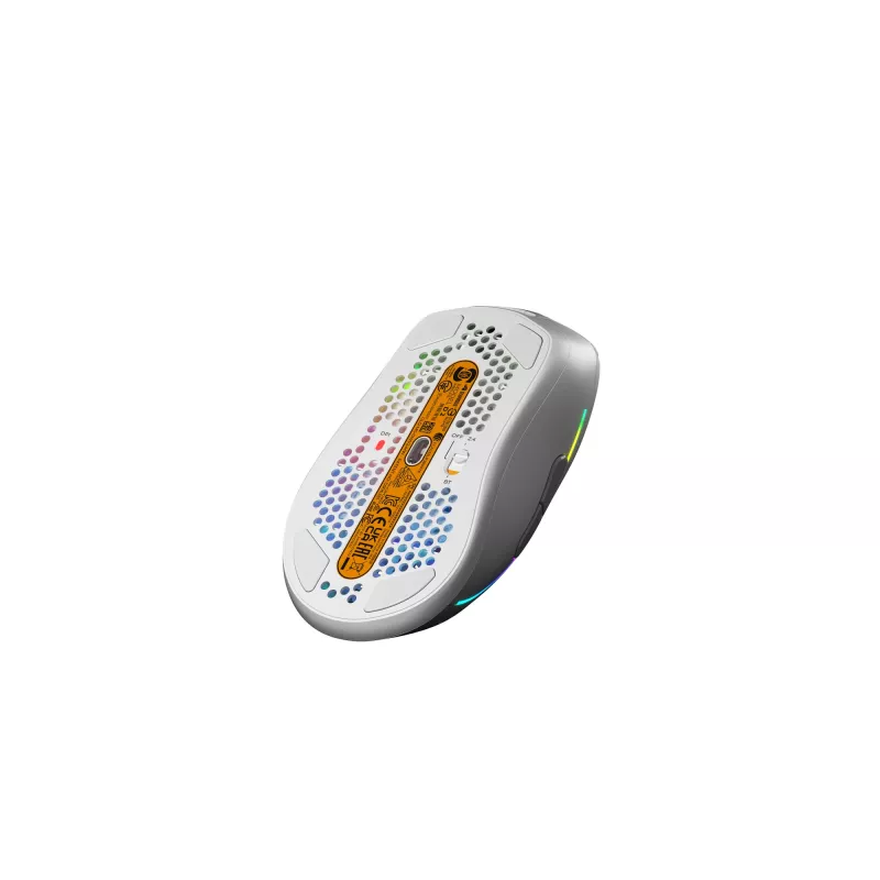Glorious Gaming Glorious Model D 2 Wireless — matēta balta, labās rokas, RF bezvadu, 19000 DPI, balta