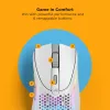 Glorious Gaming Glorious Model D 2 Wireless — matēta balta, labās rokas, RF bezvadu, 19000 DPI, balta
