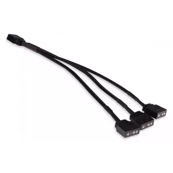 RGB sadalītāja kabelis Alphacool 18709 5V melns plastmasa 150 mm