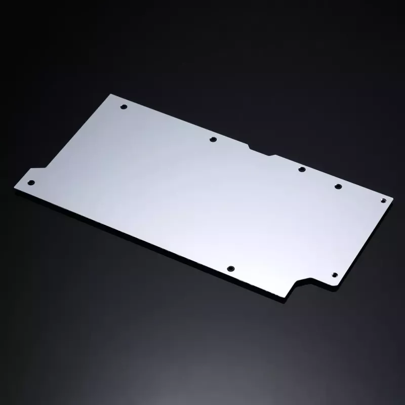 Ūdens bloks + Aizmugures plāksne Phanteks Glacier G40 Acrylic Copper pelēka Transparent