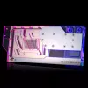 Ūdens bloks + Aizmugures plāksne Phanteks Glacier G40 Acrylic Copper pelēka Transparent