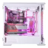 Ūdens bloks + Aizmugures plāksne Phanteks Glacier G40 Acrylic Copper pelēka Transparent