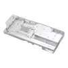 Ūdens bloks + Aizmugures plāksne Phanteks Glacier G40 Acrylic Copper pelēka Transparent